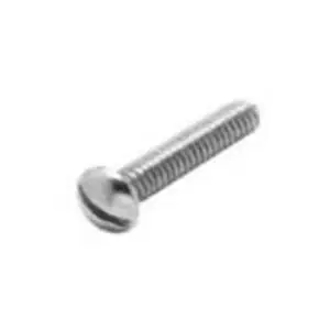 Tornillo Gota Galvanizado: Imagen de un tornillo con forma de gota y acabado galvanizado.