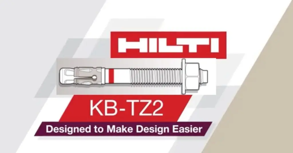 Anclajes Hilti de cuña KB TZ2, innovación en el mercado