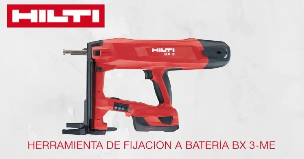 HILTI BX 3, muestra del funcionamiento de este producto de alta calidad.