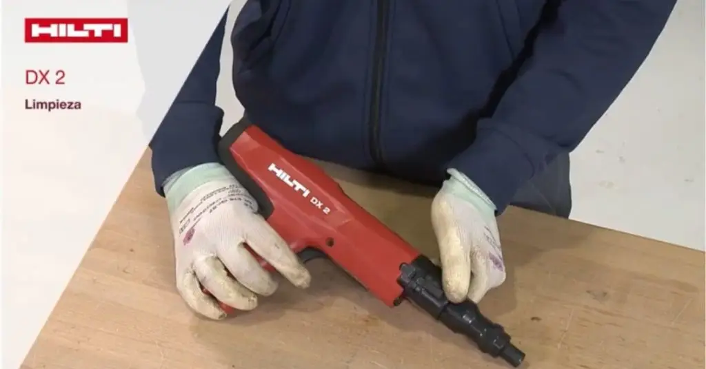 Limpieza HILTI DX 2