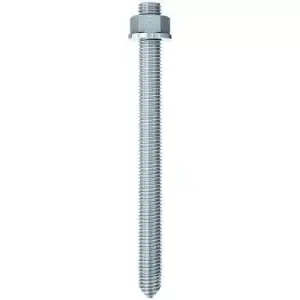 Anclajes Hilti de acero de alta resistencia, ideales para fijar objetos pesados a cualquier superficie.