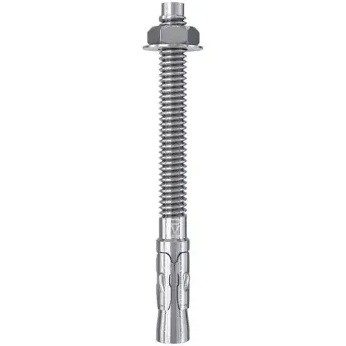 Taquete expansor; taquete color gris, fondo blanco, ideal para instalaciones y fijación de soportería.