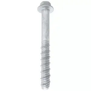 Tornillo Autofijable Magner de acero en fondo blanco