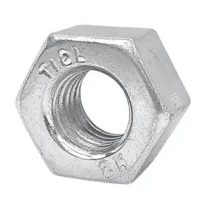 Tuerca 2H GIC: Imagen de una tuerca de calidad 2H con certificación GIC.
