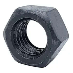 Tuerca Grado 5 Negra: Imagen de una tuerca de grado 5 en color negro.