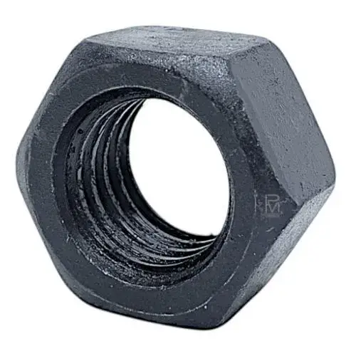 Tuerca Grado 5 Negra: Imagen de una tuerca de grado 5 en color negro.