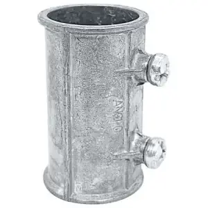 Cople Conduit Pared Delgada Zamak de lateral con fondo blanco