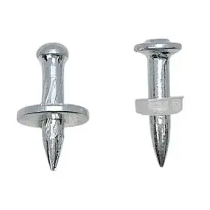 Clavos para acero de acero inoxidable, ideales para fijar objetos ligeros a superficies de acero.