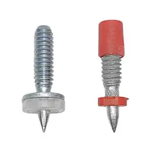 Pernos roscados para acero de acero inoxidable, ideales para fijar objetos pesados a superficies de acero.